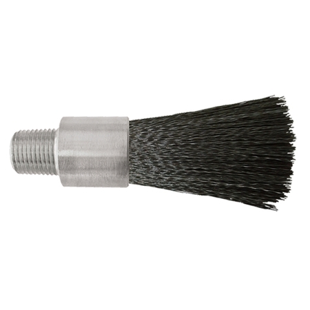 GORDON BRUSH 5/8" Diameter Body, .010" Nylon Fill, .125" Orifice, Male Thread LBM-5NY